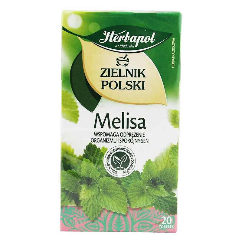 Zielnik Polski Melisa 20 torebek Herbapol