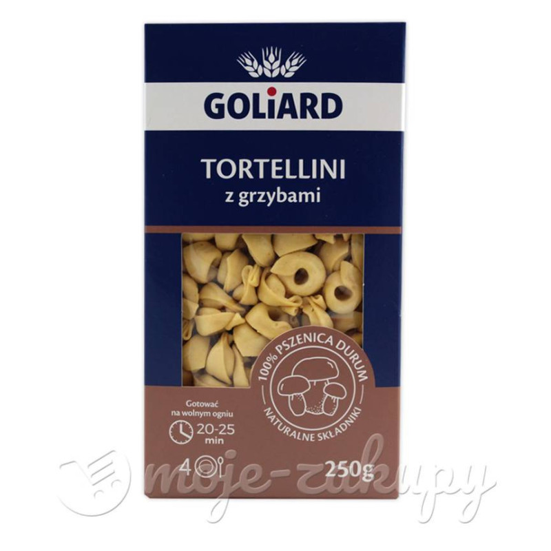Tortellini z grzybami 250g Goliard