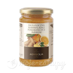 MARMOLADA Z POMARAŃCZY Z IMBIREM BIO 360 g AGRISICILIA