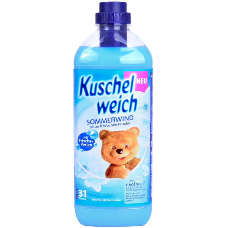Kuschelweich 1l płyn do płukania tkanin letni wiatr niemcy