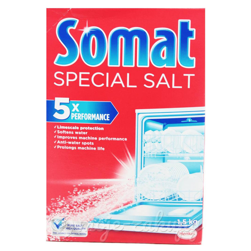 Sól do zmywarki Somat special salt 1,5kg niemcy