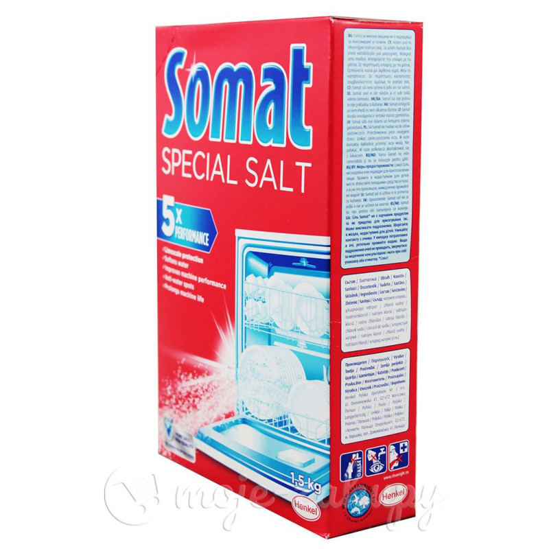 Sól do zmywarki Somat special salt 1,5kg niemcy