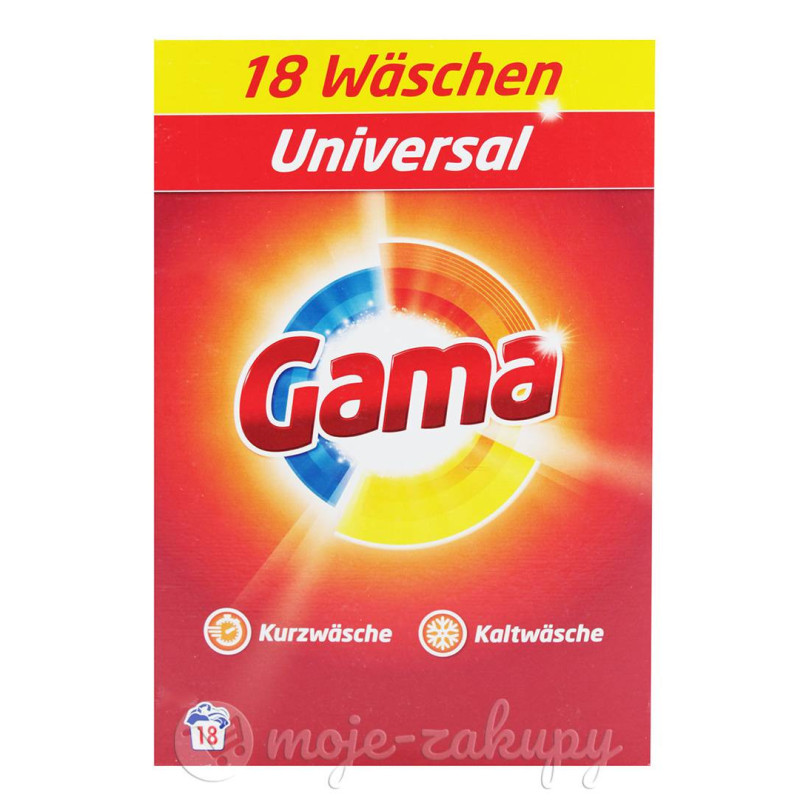 Proszek do prania Vizir Gama 3w1 1,17 kg niemcy