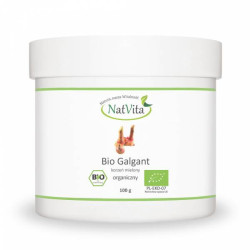 NatVita BIO Galgant mielony organiczny 100g