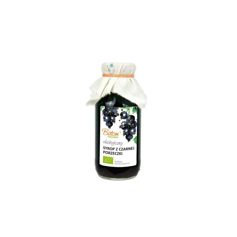 Botom naturalnie ekolpgiczny Syrop z czarnej porzeczki 330ml 