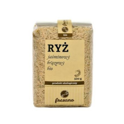 Ryż jaśminowy brązowy BIO 500 g Fresano