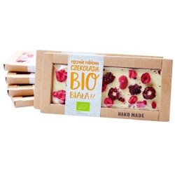 Czekolada Biała z Malinami...