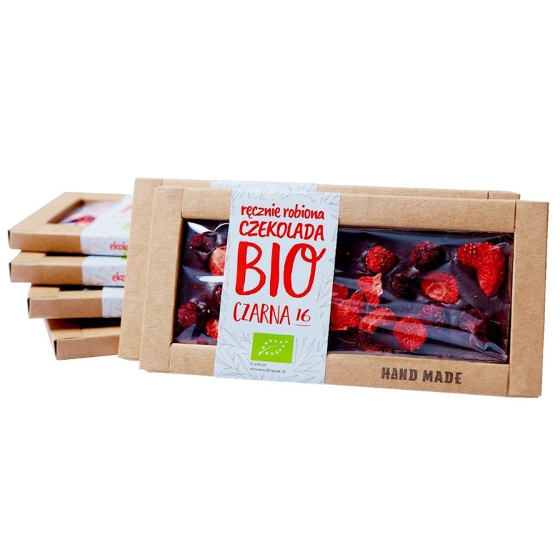 Czekolada Deserowa z Truskawkami i Jeżynami BIO - Cukiernia STAROPOLSKA