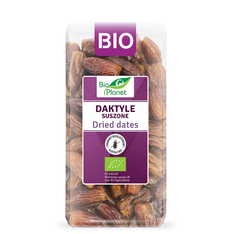 Daktyle Suszone BEZGLUTENOWE BIO 400g - Bio Planet