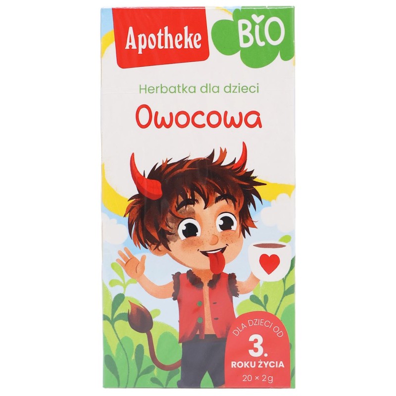 Herbatka dla Dzieci EKO Owocowa 40g - Apotheke