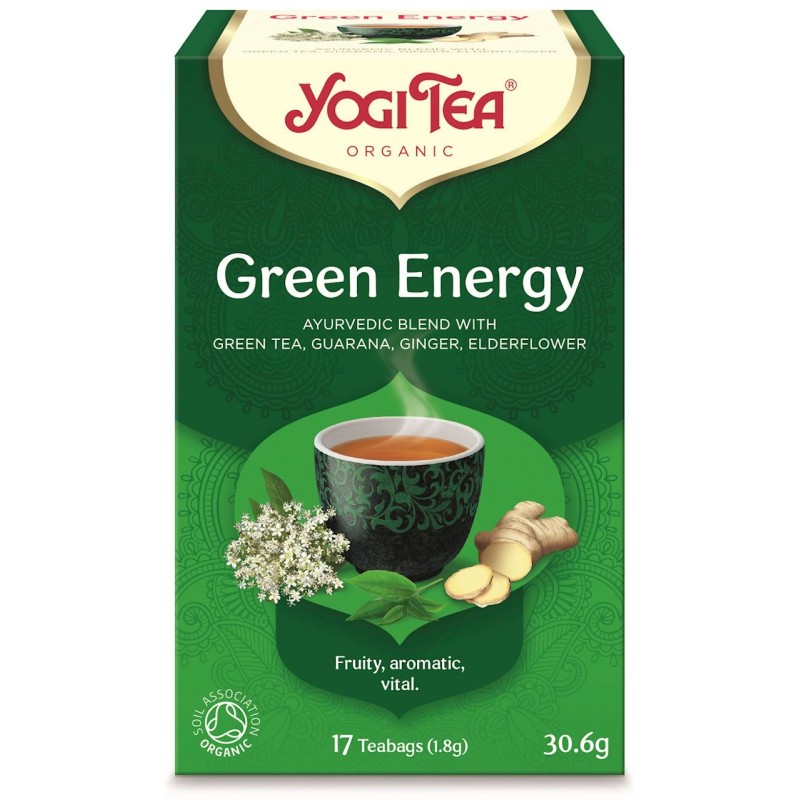 Herbata Zielona Energia (Green Energy) BIO 30g - Yogi Tea
