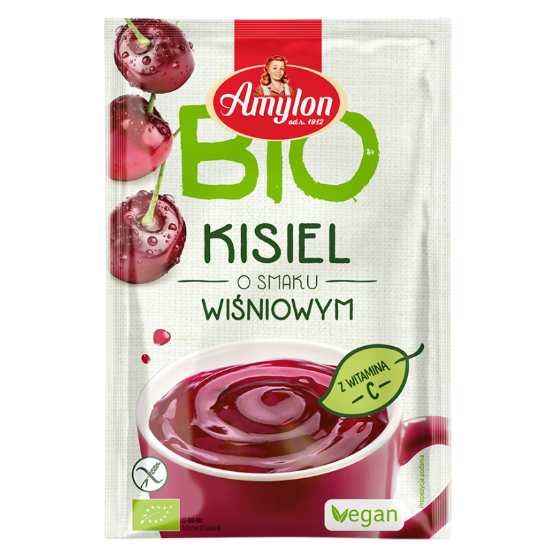 Kisiel Wiśniowy EKO Amylon 30g