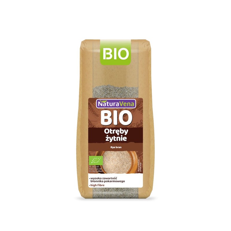 Otręby Żytnie BIO 200g – NaturaVena