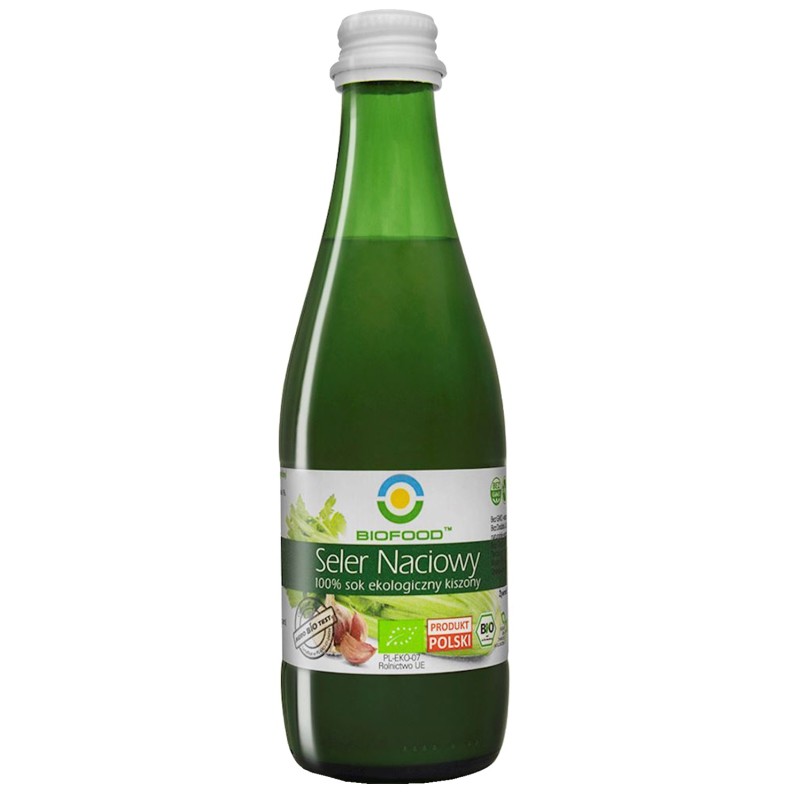 Sok z Selera Naciowego Kiszonego BEZGLUTENOWY BIO 300ml - BIOFOOD