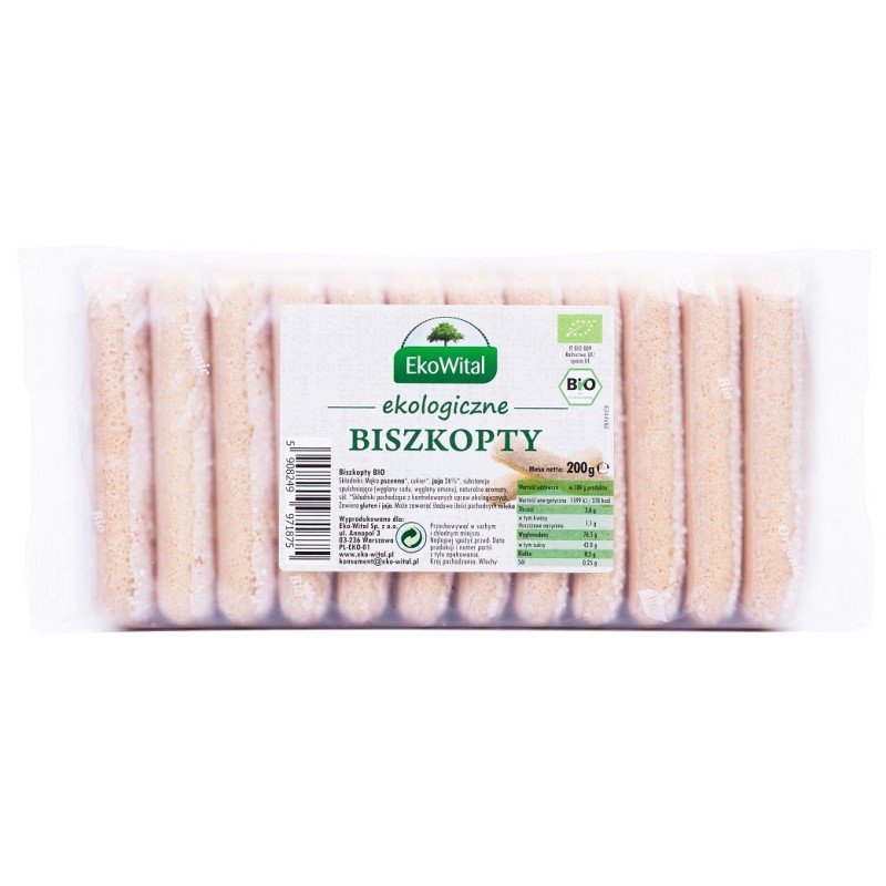 Biszkopty dla Dzieci BIO 200g