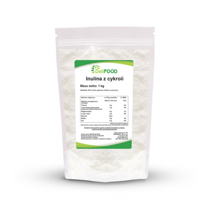 Inulina z Cykorii - DeliFOOD 1kg