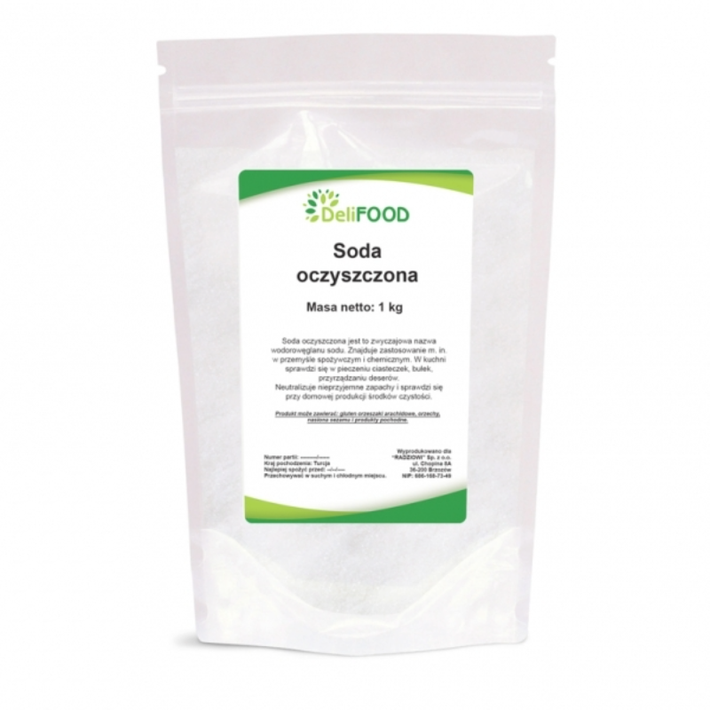 Soda Oczyszczona 1kg - DeliFOOD