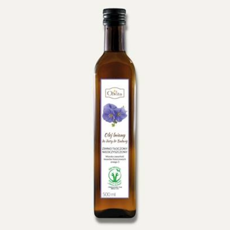 Olej Lniany Olvita 500ml