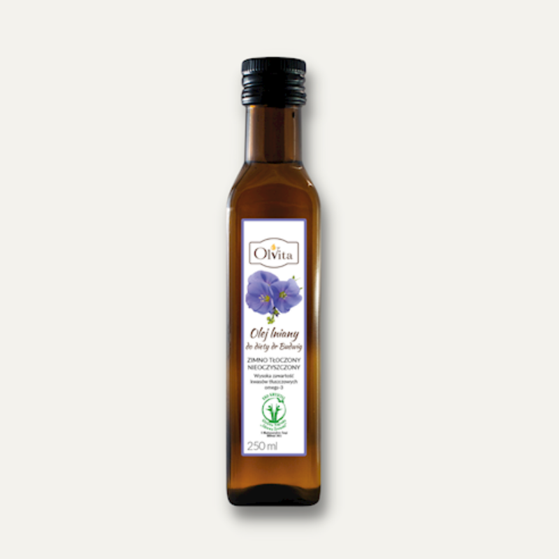 Olej Lniany Olvita - 250ml