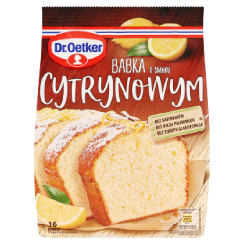 Babka o smaku Cytrynowym 375g - Dr. Oetker