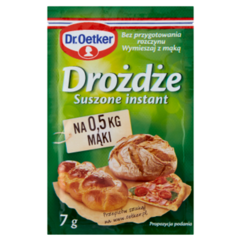 Dr. Oetker Drożdże Suszone Instant 7g