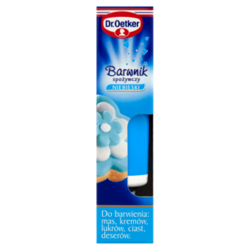 Dr. Oetker Barwnik spożywczy Niebieski 10g