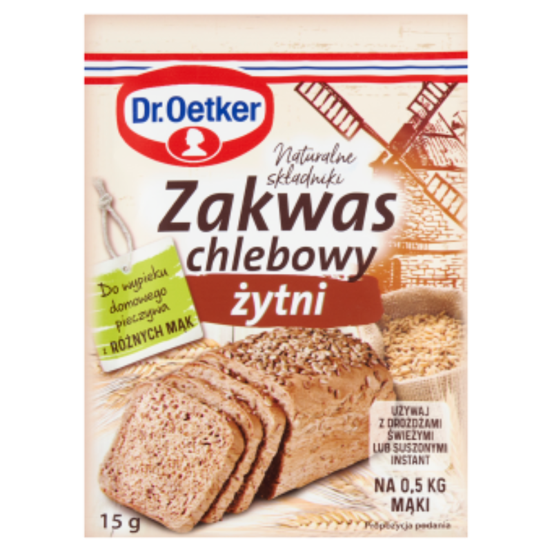 Dr. Oetker Zakwas Chlebowy Żytni 15g