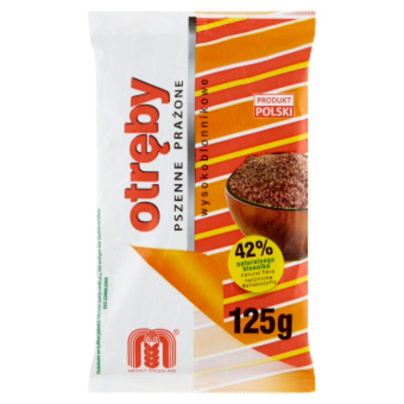 Otręby Pszenne Prażone 125g MŁYNY STOISŁAW