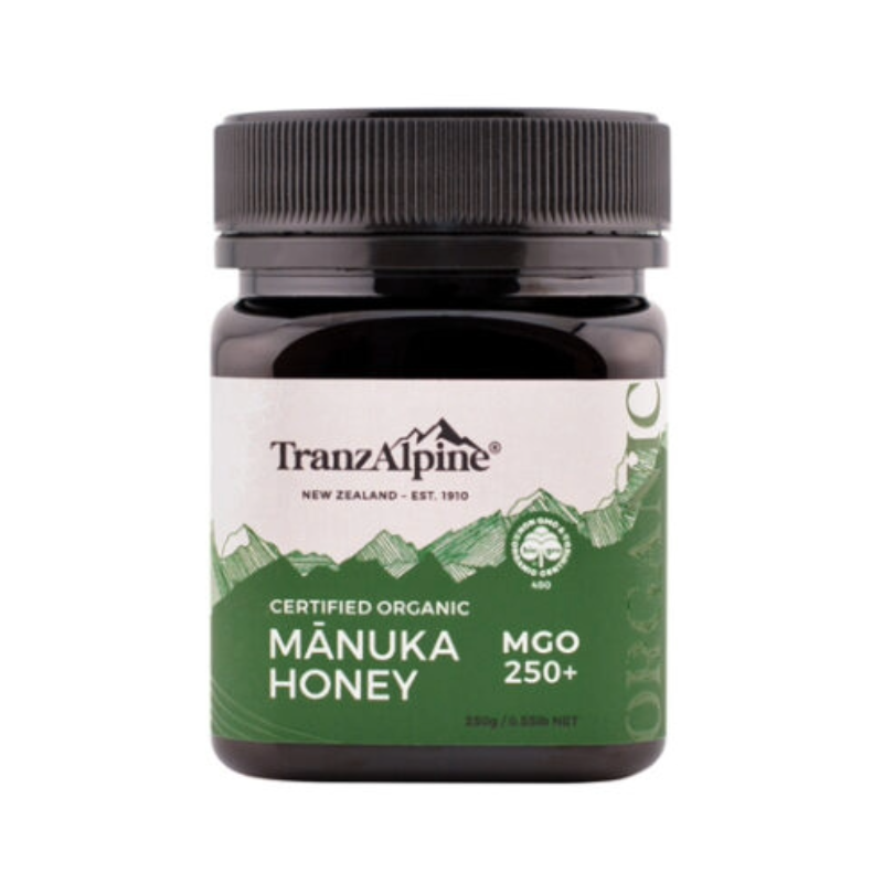 Miód Manuka MGO 250+ BIO TranzAlpine 250g