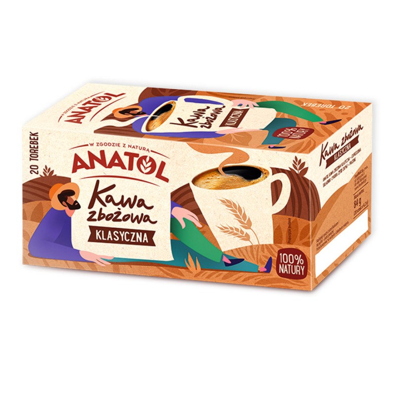 Kawa zbożowa KLASYCZNA 84g - Anatol