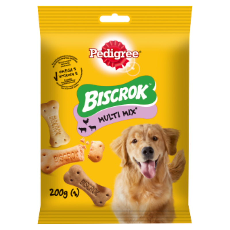Pedigree Biscrok Multi Mix karma uzupełniająca dla psów 200g