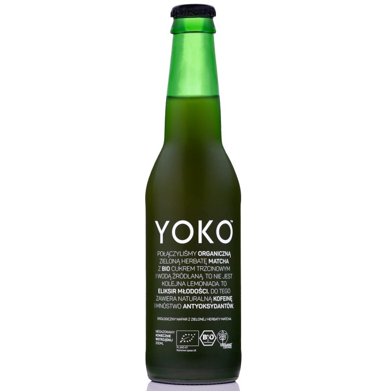 Napój z Zielonej Herbaty MATCHA BIO –  YOKO 330ml