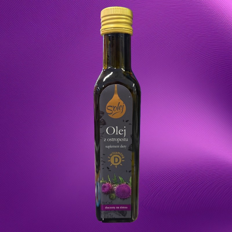 Olej z ostropestu tłoczony na zimno 250ml