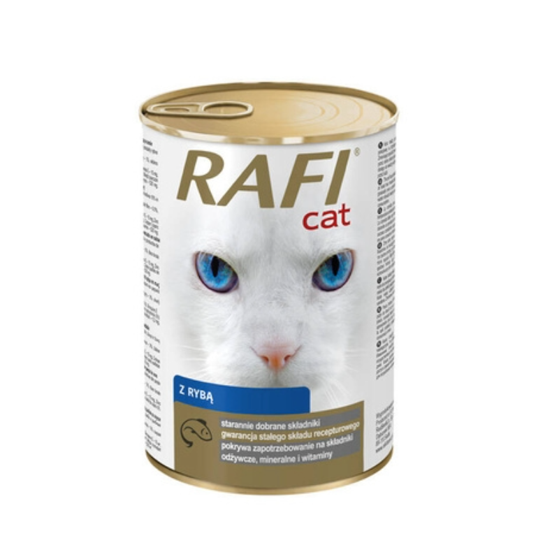 RAFI Cat z rybą 415g