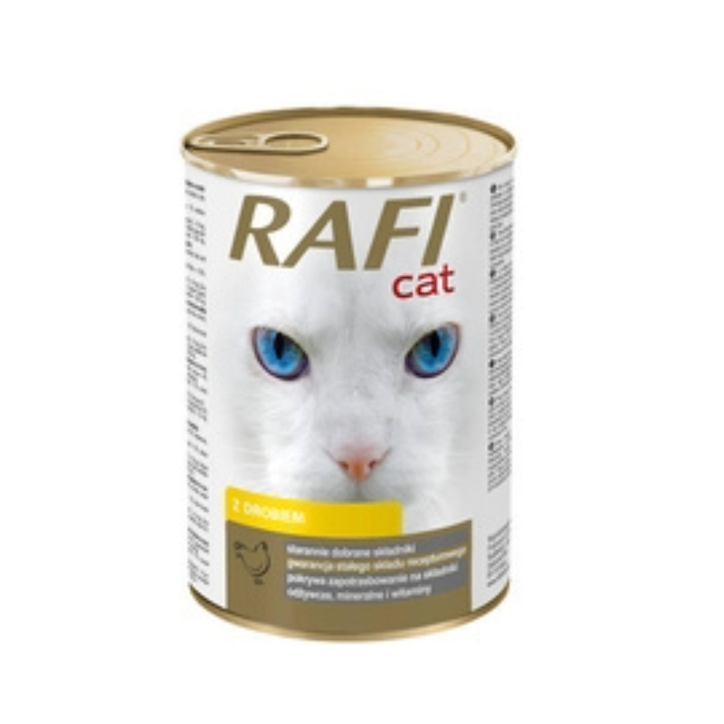 RAFI Cat z drobiem 415g