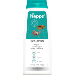 Szampon zwalczający pchły i...