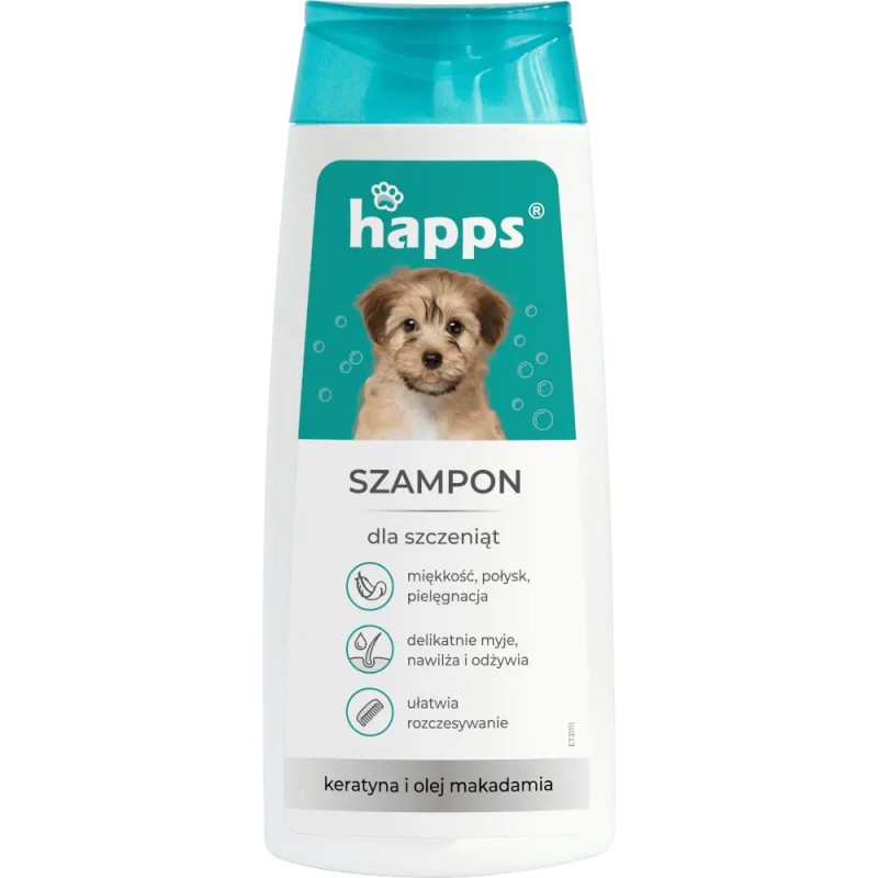 Szampon pielęgnacyjny dla SZCZENIĄT 200ml - happs