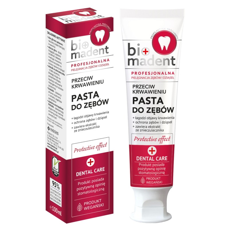 BIO MADENT Pasta do zębów PRZECIW KRWAWIENIU – 100ml