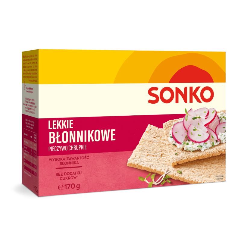 Pieczywo Lekkie BŁONNIKOWE 170g SONKO