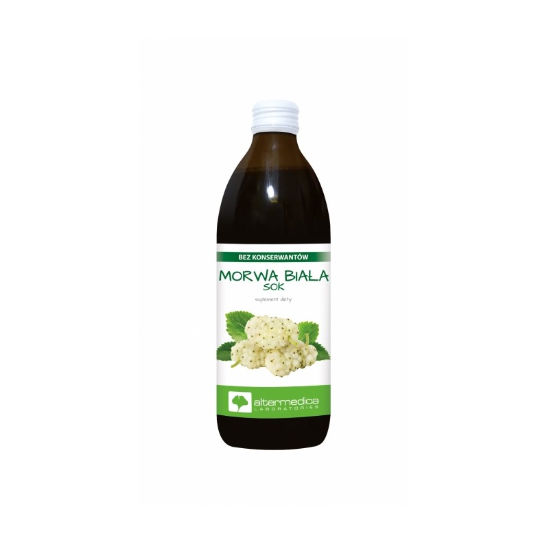 Morwa Biała sok 500ml Altermedica