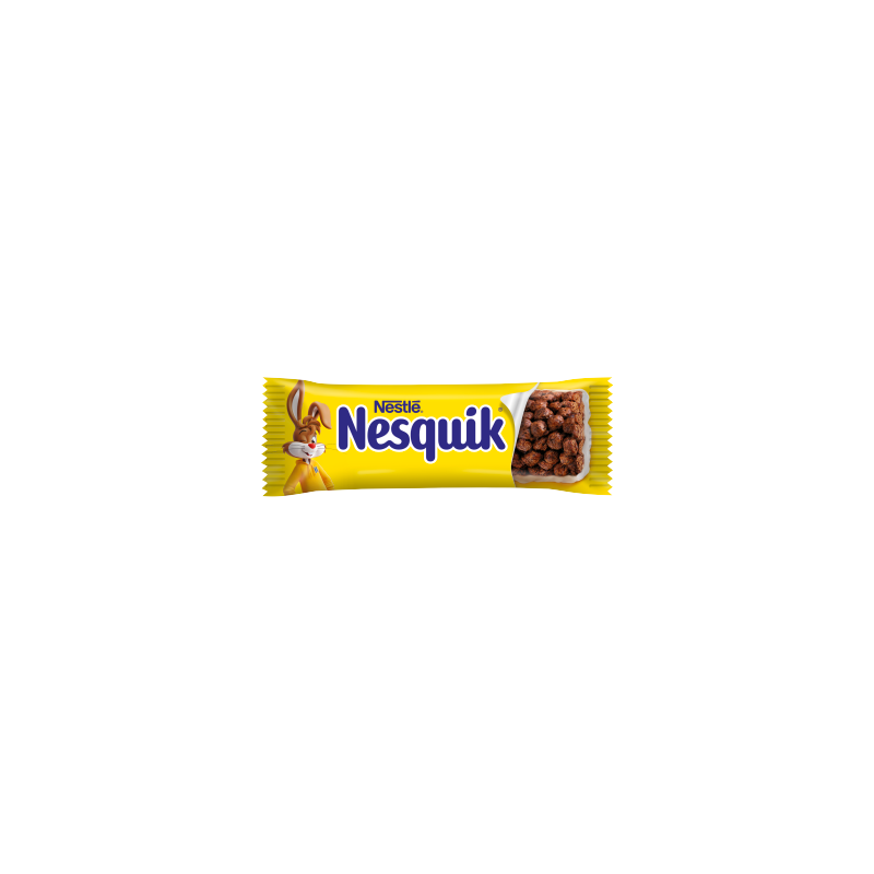Nestlé Nesquik Płatki śniadaniowe w formie batonika 25 g
