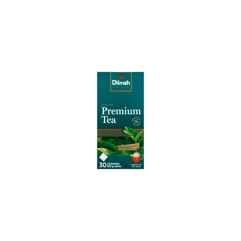 Dilmah Ceylon Premium Tea Klasyczna czarna herbata 60 g (30 x 2 g)