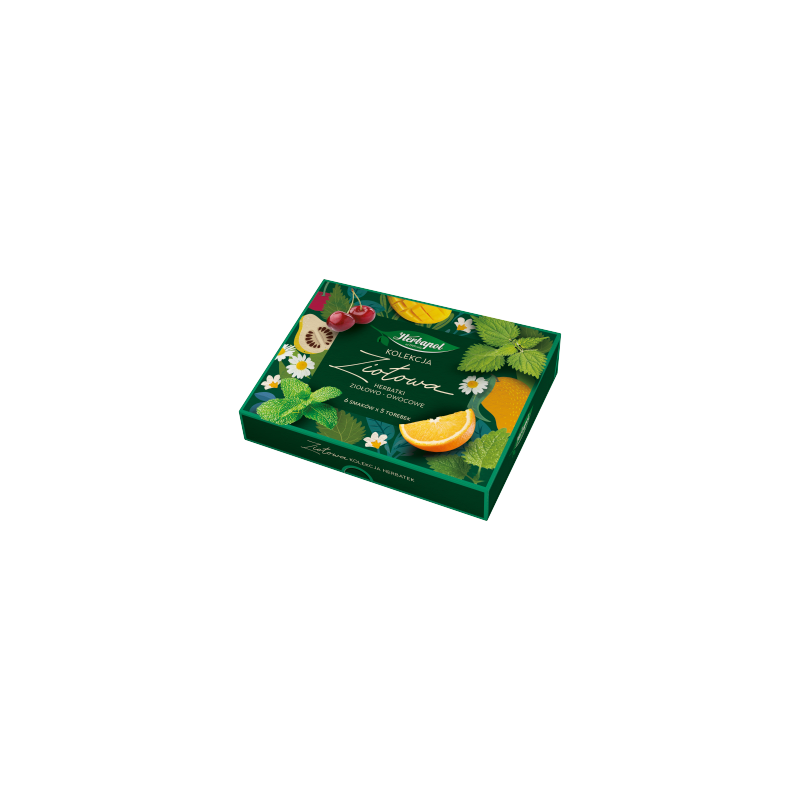 Herbapol Herbatki ziołowo-owocowe kolekcja ziołowa 46,75 g (6 x 5 torebek)