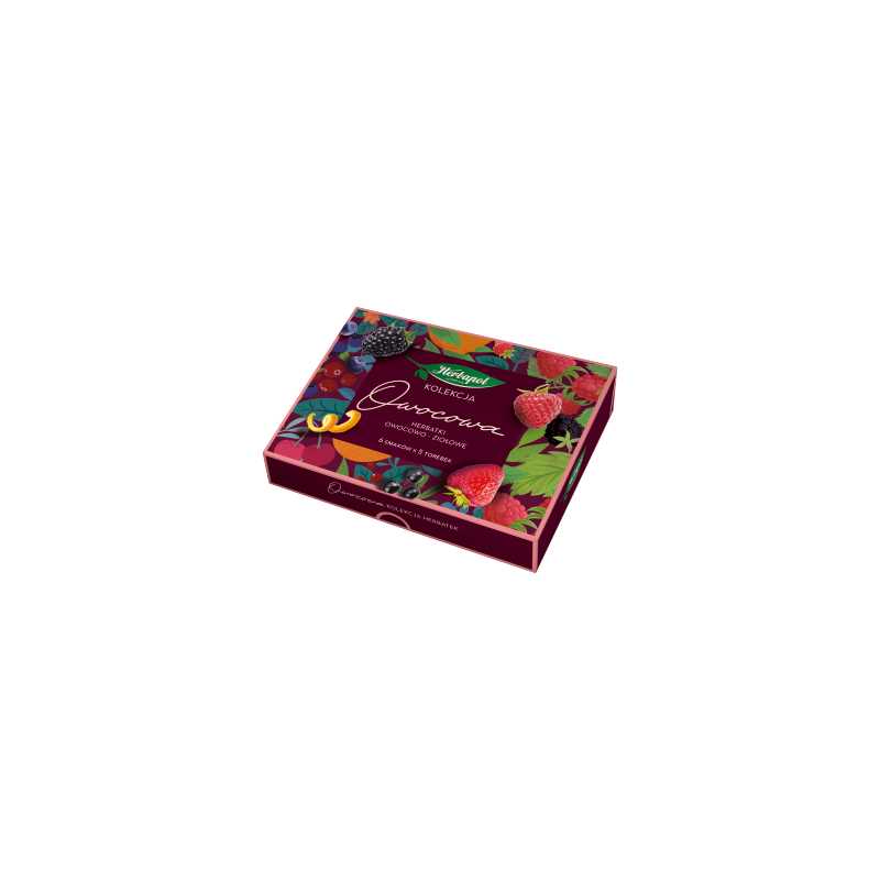 Herbapol Herbatki owocowo-ziołowe kolekcja owocowa 52,5 g (6 x 5 torebek)