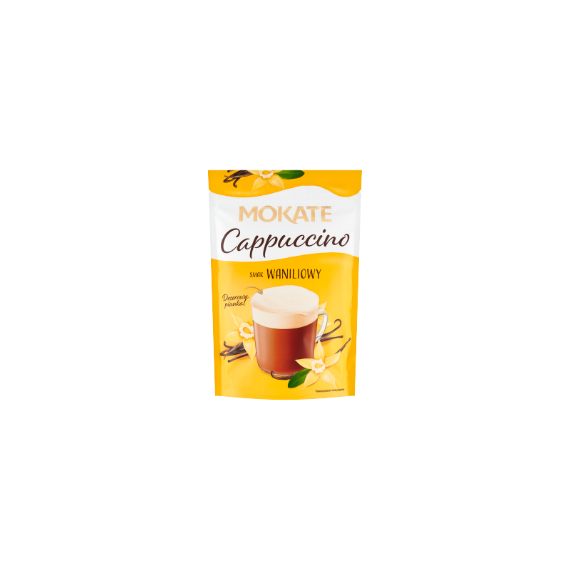 Mokate Cappuccino smak waniliowy 110 g