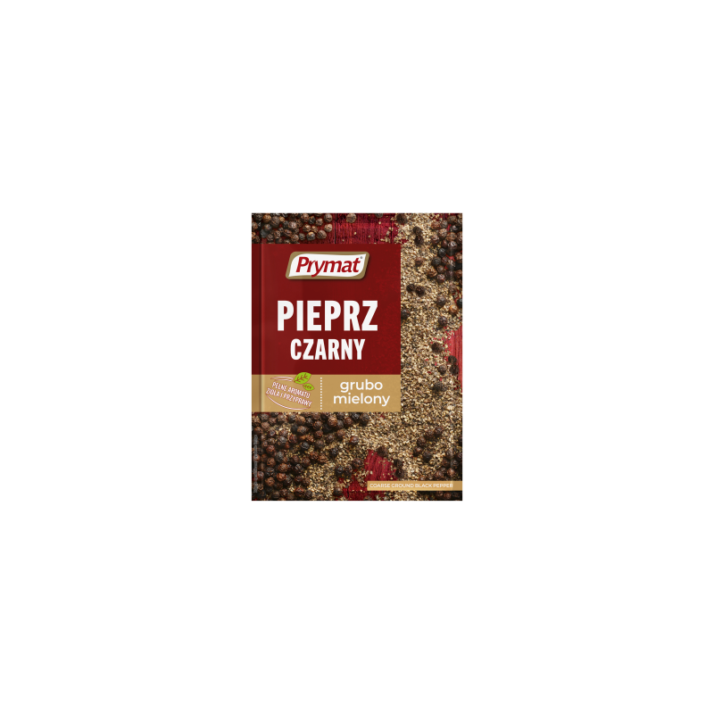 Prymat Pieprz czarny grubo mielony 15 g