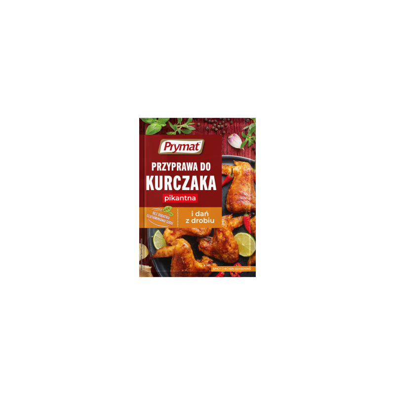 Prymat Przyprawa do kurczaka i dań z drobiu pikantna 25 g