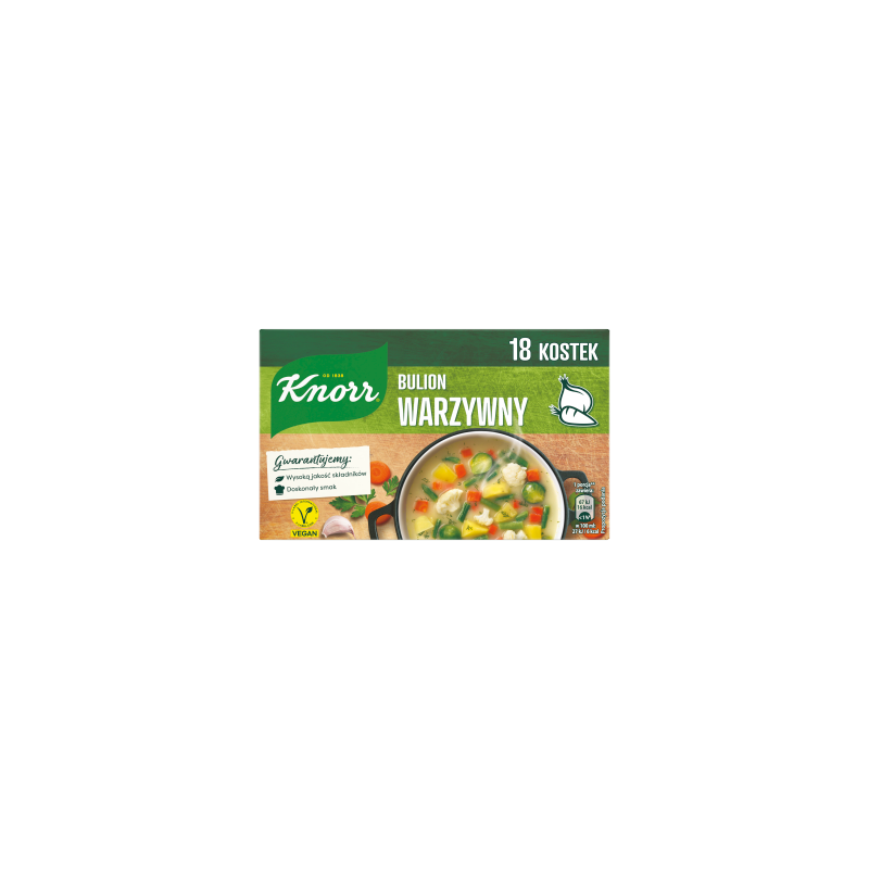 Knorr Bulion warzywny 180 g (18 x 10 g)