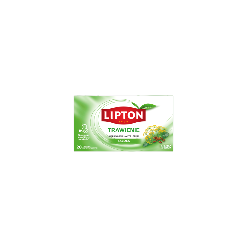 Lipton Herbatka ziołowa trawienie 38 g (20 sztuk)