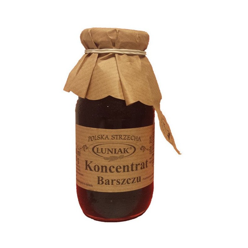 BARSZCZ CZERWONY KONCENTRAT 250 ml/ 300 g - LUNIAK